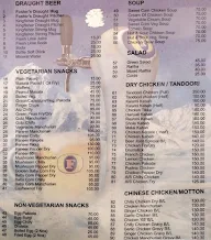 The Beer Joint menu 1