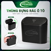 Thùng Rác Ô Tô Có Nắp, Thùng Rác Mini Oto, Hộp Để Rác Trên Bàn Văn Phòng