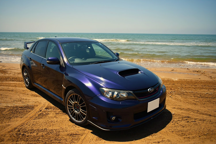 インプレッサ WRX STIのドライブ・千里浜なぎさドライブウェイ・海沿いドライブに関するカスタム事例の投稿画像1枚目
