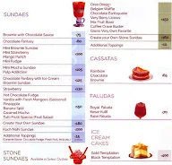 Giani's Ice Cream menu 2