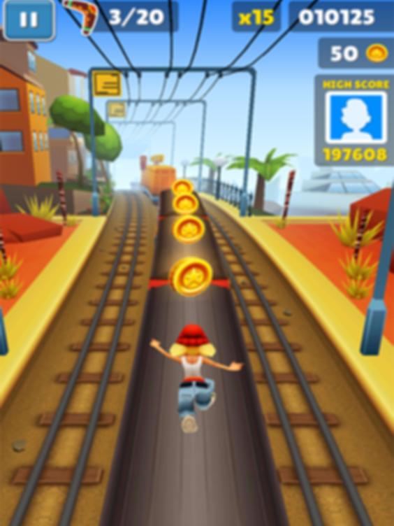 Fan Subway Surfers Walkthrough Screen 1