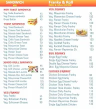 Taste Me Fast Food menu 1