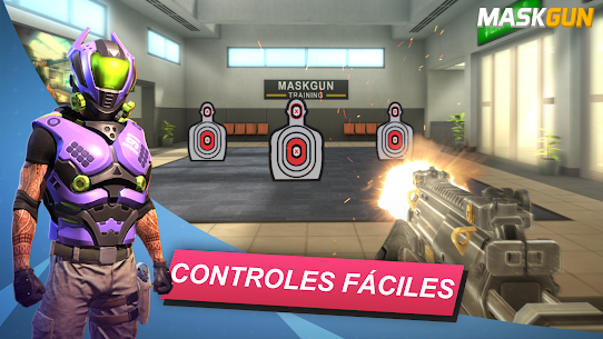 MaskGun Multiplayer FPS: juego de disparos gratis