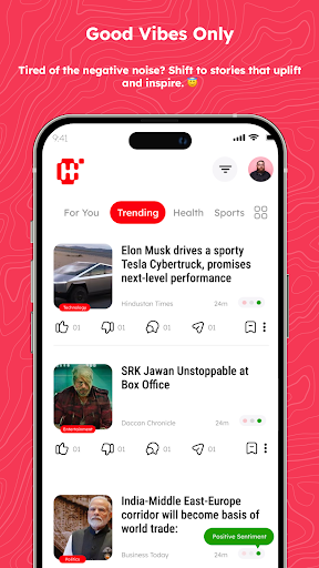 Screenshot Headlyne: Daily News with AI