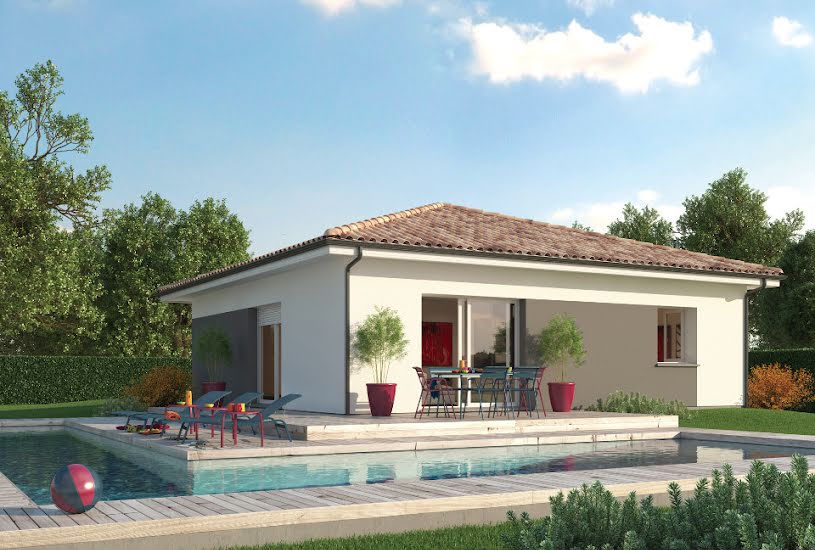  Vente Terrain + Maison - Terrain : 410m² - Maison : 90m² à Seyresse (40180) 