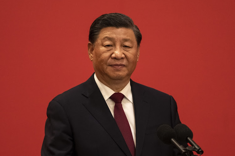 General Secretary and Chinese President Xi Jinping on October 23, 2022 in Beijing, China. (Photo by Kevin Frayer/Getty Images)