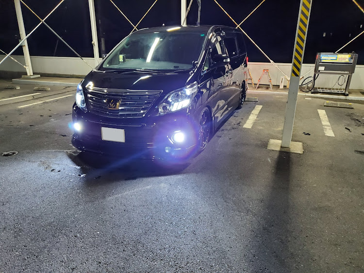 アルファードの洗車・ライト・DIY・ドライブに関するカスタム事例の投稿画像4枚目