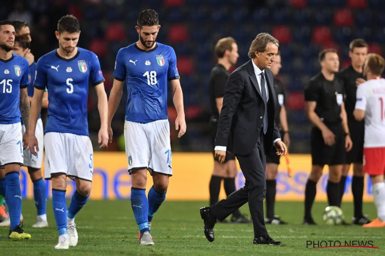 Les critiques pleuvent sur l'Italie, Mancini note du positif... et demande du soutien