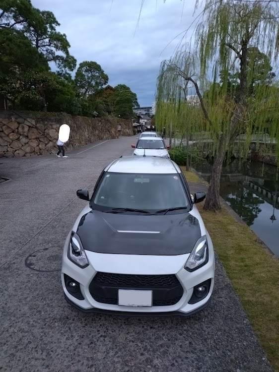 スイフトスポーツのかみ🍁さんとダム活・社員旅行風的な・道の駅巡りを添えて・Ｚガンダムコラボ・Team 03'zに関するカスタム事例の投稿画像7枚目