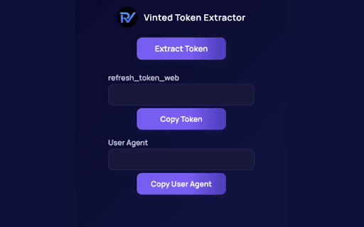 Vinted Token Extractor