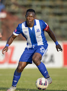 Philani Zulu of Maritzburg United during the Absa Premiership match between Jomo Cosmos and Maritzburg United at Olen Park on May 21, 2016 in Potchefstroom, South Africa.