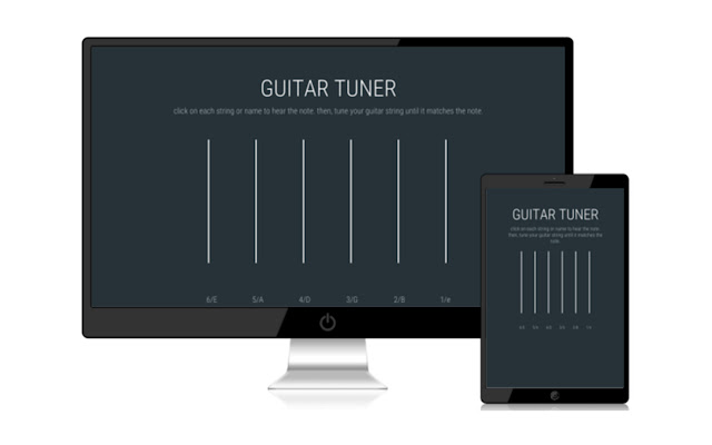 Guitar Tuner chrome extension