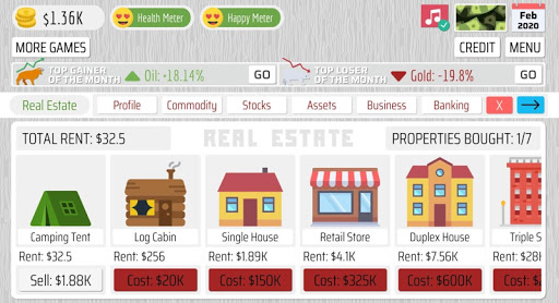 Tap Investor Business Game