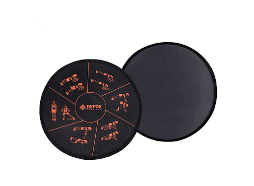 Title 4, Sliding Mat yoga foot slide enhances flexibilit...