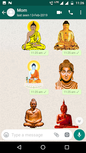 Budh Purnima WhatsApp Stickers