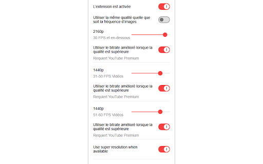 YouTube Auto HD + FPS