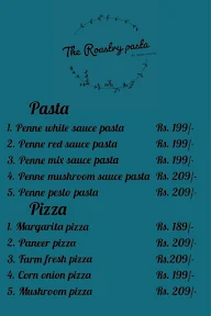 The Roastry Pasta menu 1