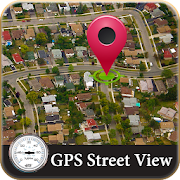 GPS Guide, Street View Map & Speedometer  Icon