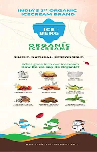 Iceberg Organic Ice Creams menu 1