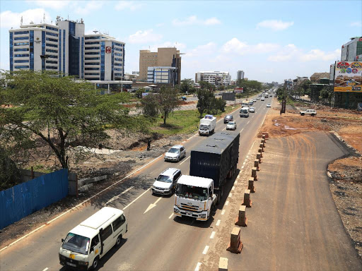 A file photo of motorists on Mombasa Road in Nairobi. /HEZRON NJOROGE