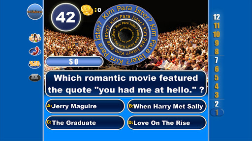 Who wants to be millionaire ? Quiz Game