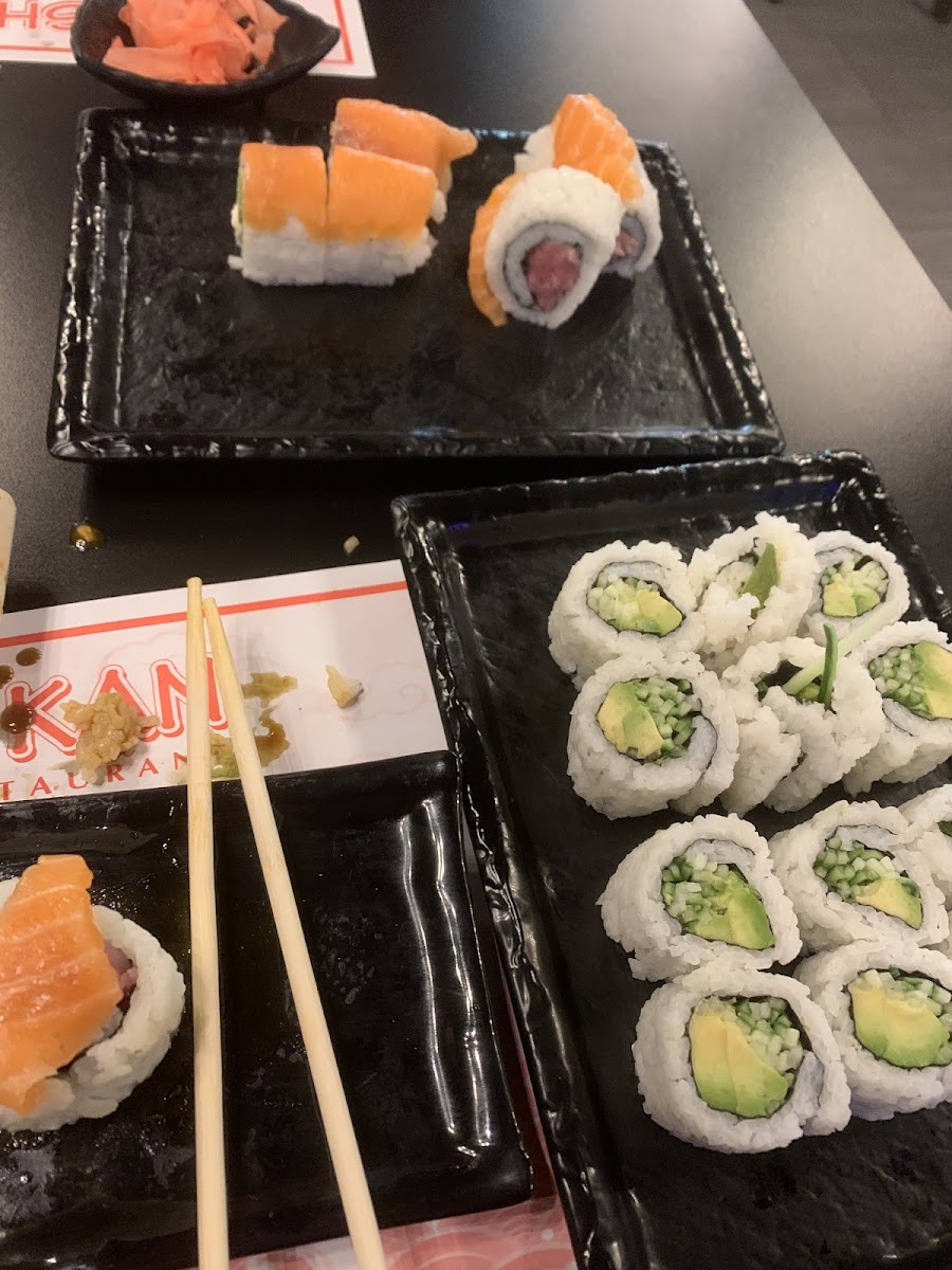 Gluten-Free at Sushi Kan Orleans