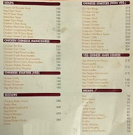 Hotel Maaz menu 1