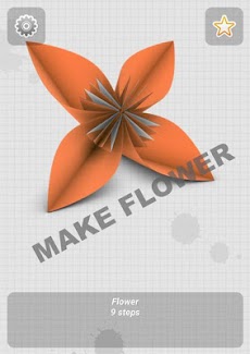 Origami Flower 3D Paper Foldのおすすめ画像1