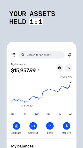 Screenshot Coinbase: Buy Bitcoin & Ether