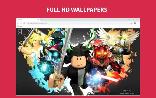 Roblox Wallpapers and New Tab