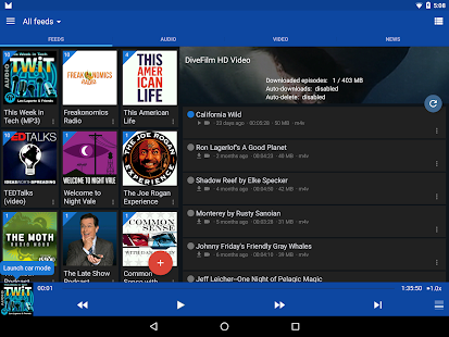  DoggCatcher Podcast Player – Vignette de la capture d'écran  