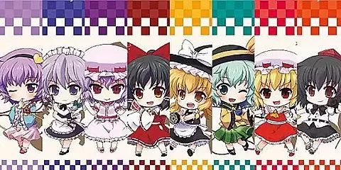 「東方クイズ！」のメインビジュアル