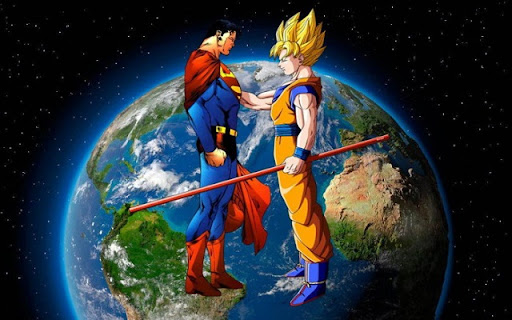 Goku and Superman screenshot 1