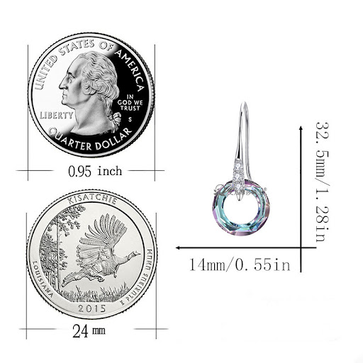Title 1, Austrian Crystal S925 Silver Universe Ring with...