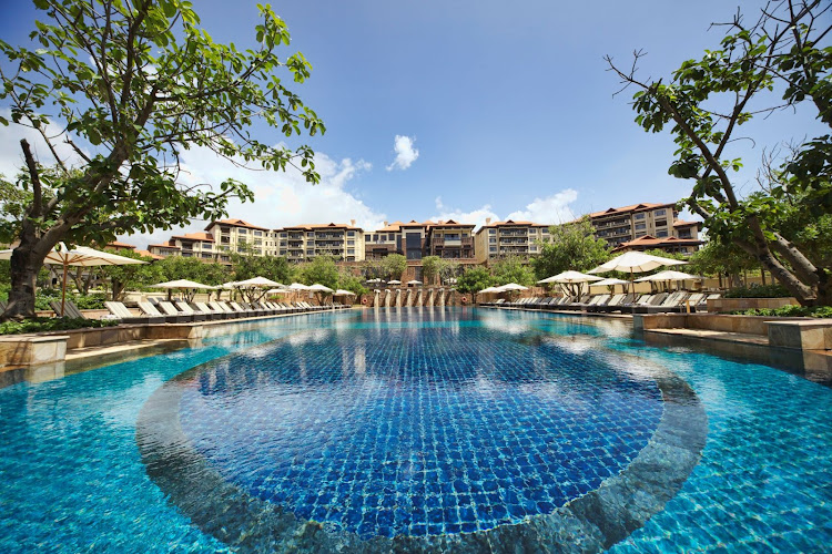 The main pool area at The Capital Zimbali.