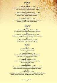 Squisito - The Italian Ristorante menu 2