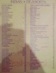 Dragon's Maharani menu 3