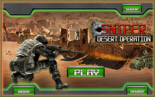 Sniper Desert Operation 3D