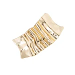 Rectangular Spring Clip Gold