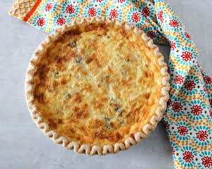 An Excuse for Cheese and Bacon Quiche