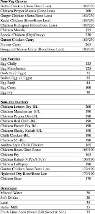 Aaradhana Kitchen menu 8