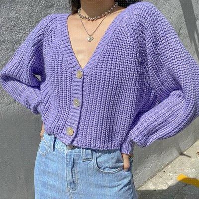 Title 3, New Fashion Casual Ladies Warm Cotton Cardigan ...