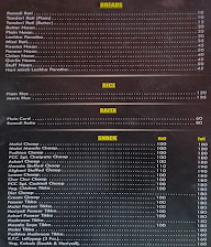 The spicy food menu 1