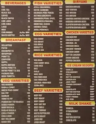 Pathemari Kerala Restaurant menu 1