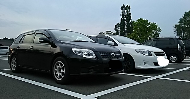カローラフィールダーの懐しい画像・同車種コラボに関するカスタム事例の投稿画像2枚目