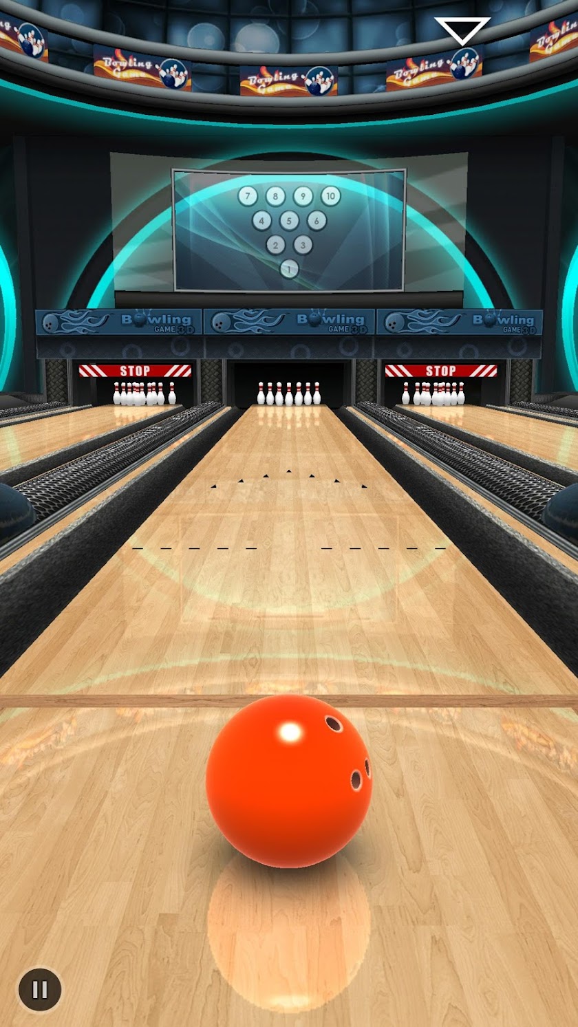 Bowling Game 3D HD FREE Screen 1