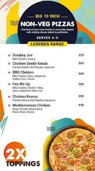 MOJO Pizza - 2X Toppings menu 6