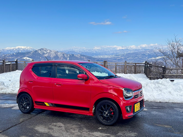カプチーノの聖地巡礼の旅の下見に😅・イニシャルＤ・雪の赤城山、榛名山・カプチーノオーナー繋がりに感謝🙏🏻・ハーフリアショットに関するカスタム事例の投稿画像9枚目