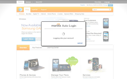 Manilla - Auto Login