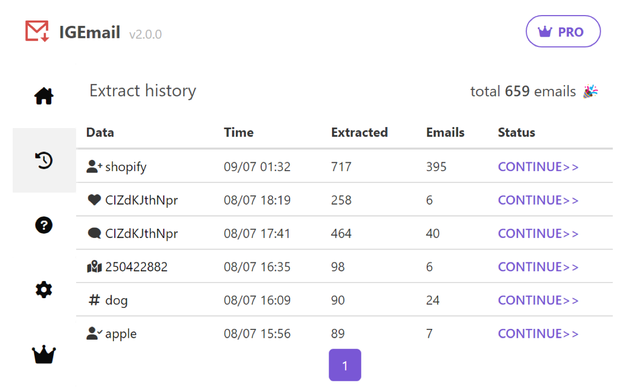 IGEmail - IG Email Extractor and Scraper Preview image 4